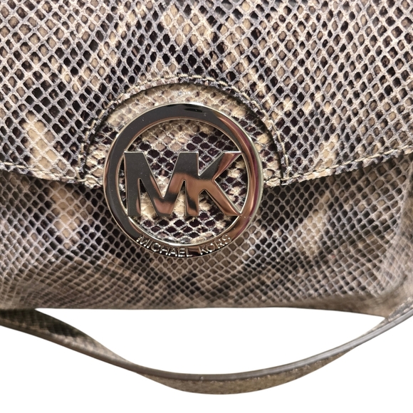 BRAND NEW MICHAEL KORS Leather Satchel - Picture 5 of 10